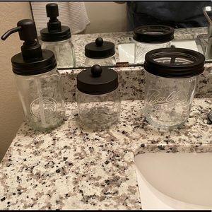 Bathroom counter set